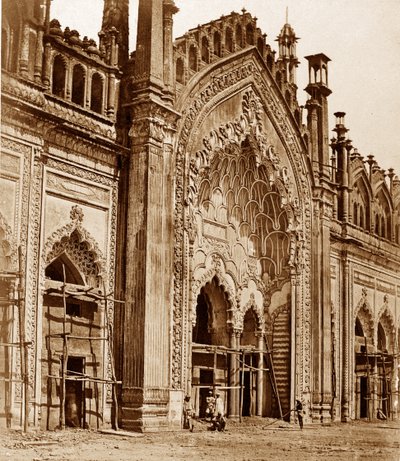 Summa Musjid Tor, Lucknow von Felice Beato